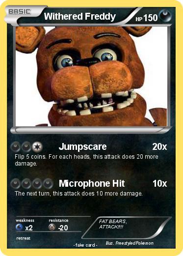 Pokemon Withered Freddy
