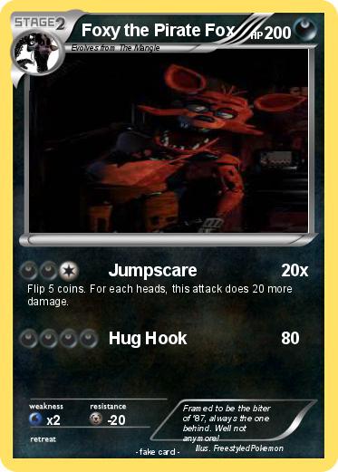 Pokemon Foxy the Pirate Fox