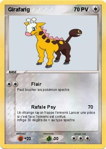 Pokemon Girafarig