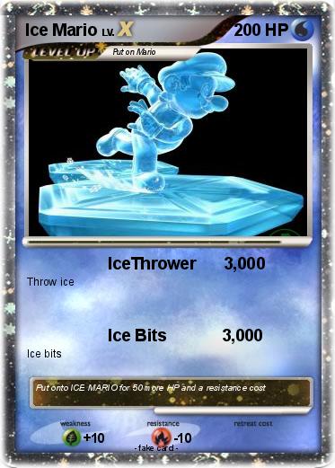 Pokemon Ice Mario