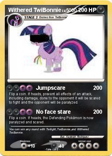 Pokemon Withered TwiBonnie