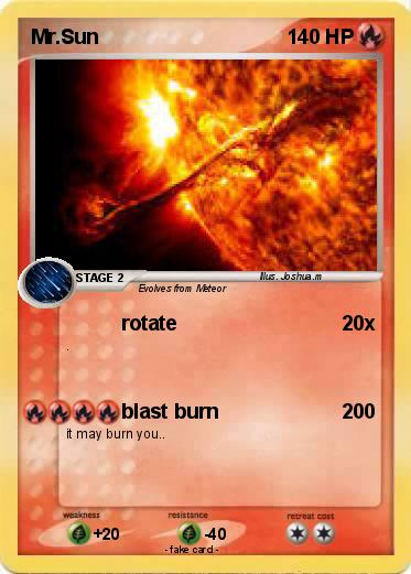 Pokemon Mr.Sun
