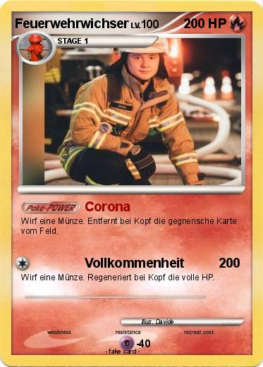 Pokemon Feuerwehrwichser