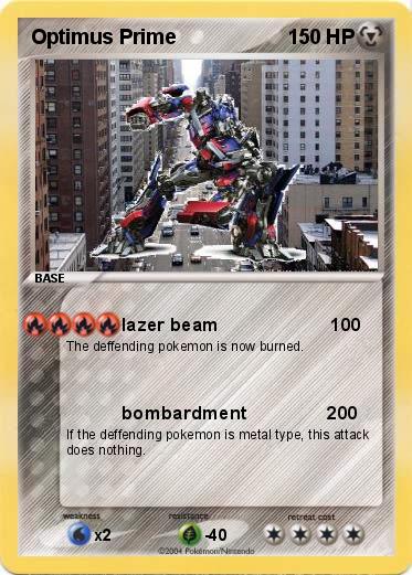 Pokemon Optimus Prime