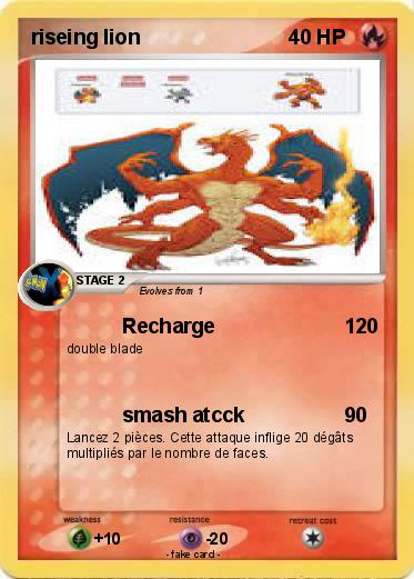 Pokemon riseing lion