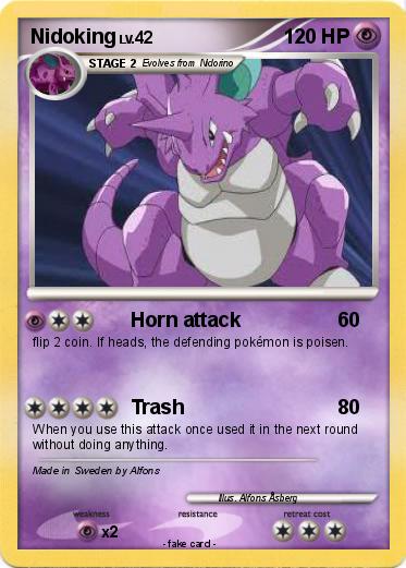 Pokemon Nidoking