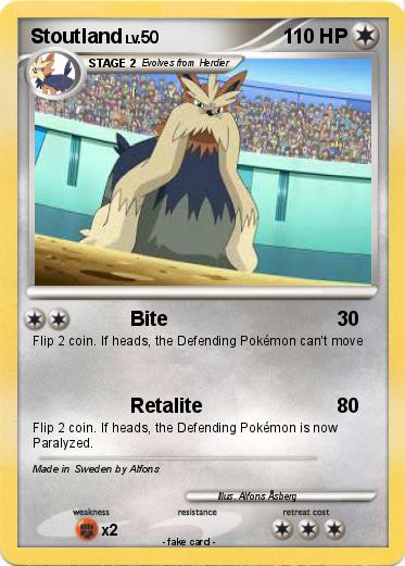 Pokemon Stoutland