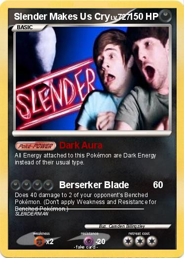 Pokemon Slender Makes Us Cry