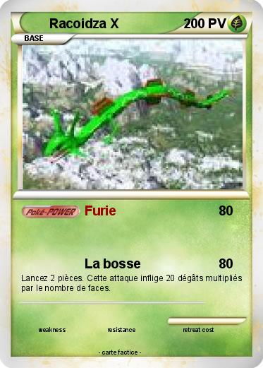 Pokemon Racoidza X