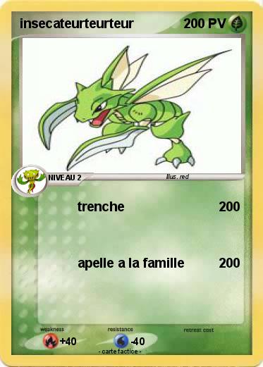Pokemon insecateurteurteur