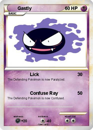 Pokemon Gastly