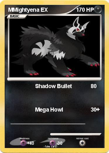 Pokemon MMightyena EX