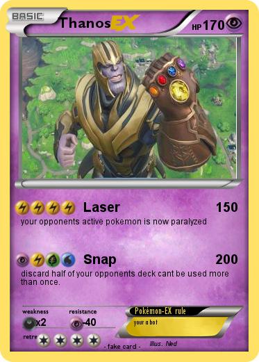 Pokemon Thanos