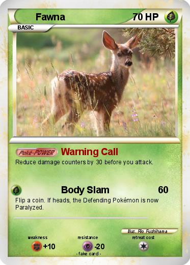 Pokemon Fawna