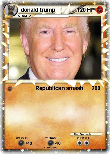 Pokemon donald trump