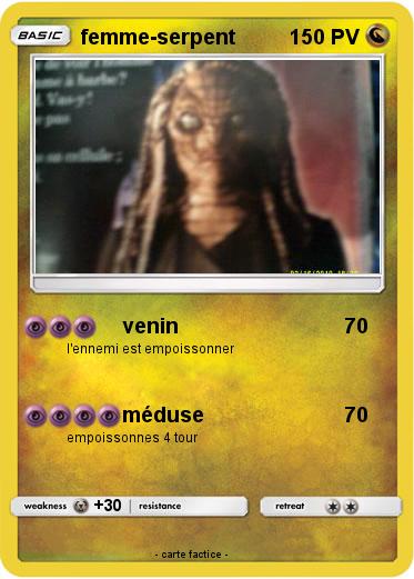 Pokemon femme-serpent