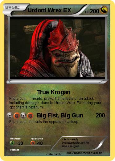 Pokemon Urdont Wrex EX