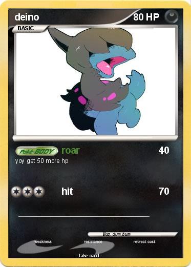 Pokemon deino