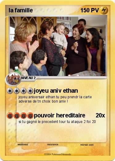 Pokemon la famille