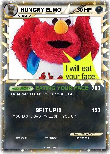 Pokemon HUNGRY ELMO