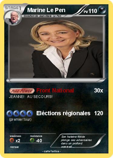 Pokemon Marine Le Pen