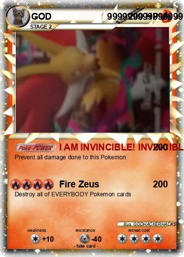 Pokemon GOD                      999999999999999