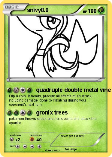 Pokemon snivy8.0