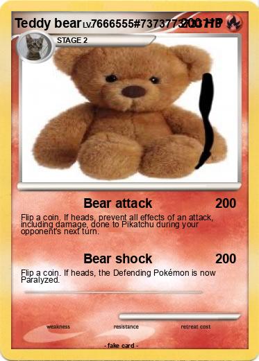 Pokemon Teddy bear