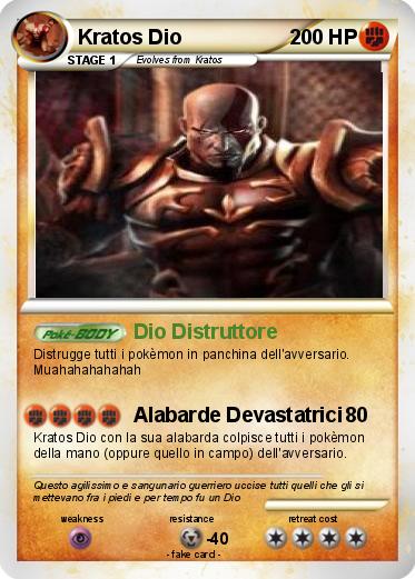 Pokemon Kratos Dio