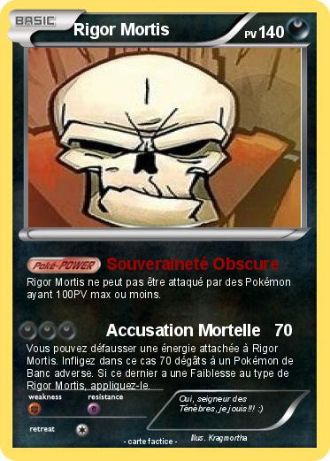 Pokemon Rigor Mortis