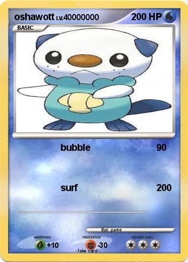 Pokemon oshawott