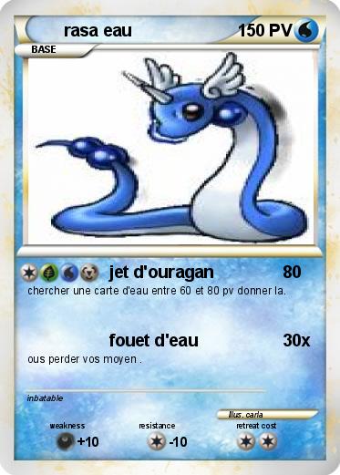 Pokemon rasa eau