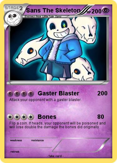 Pokemon Sans The Skeleton