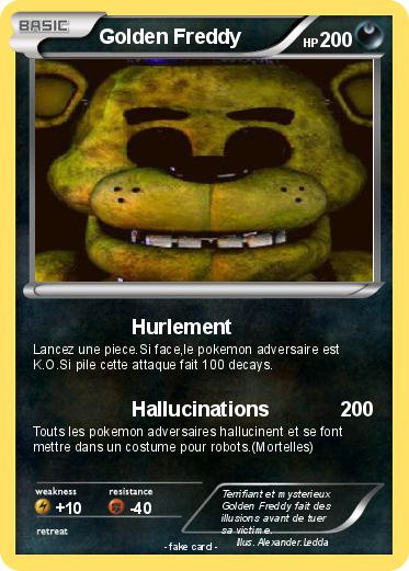 Pokemon Golden Freddy