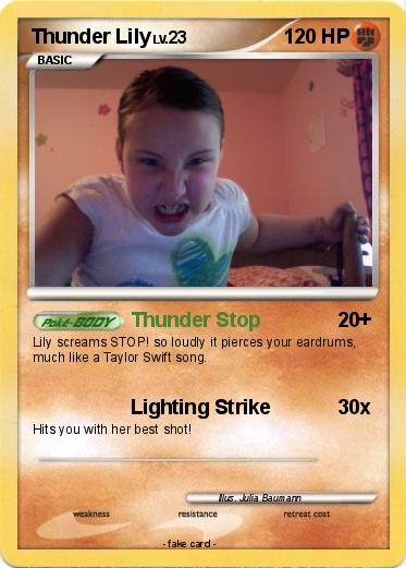 Pokemon Thunder Lily