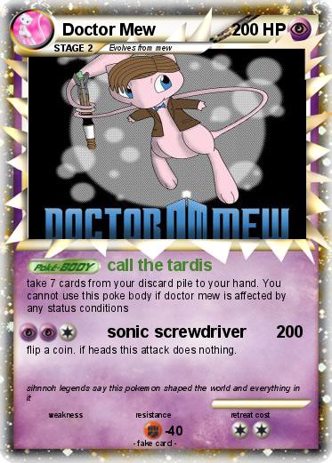 Pokemon Doctor Mew