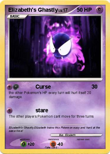 Pokemon Elizabeth's Ghastly