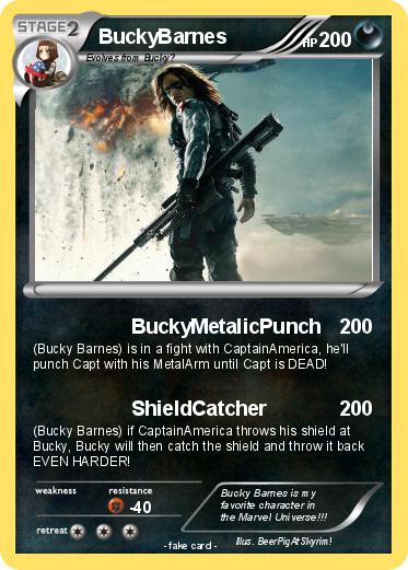 Pokemon BuckyBarnes