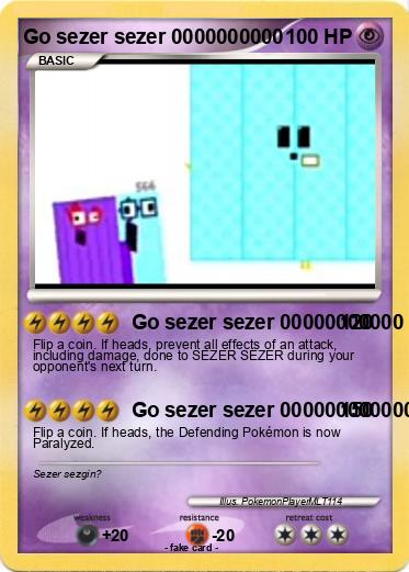 Pokemon Go sezer sezer 0000000000