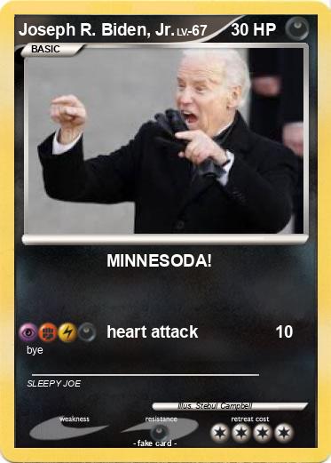 Pokemon Joseph R. Biden, Jr.