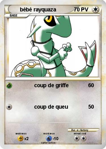 Pokemon bébé rayquaza
