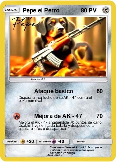 Pokemon Pepe el Perro