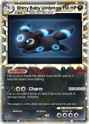 Pokemon Shiny Baby Umbreon