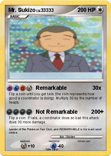 Pokemon Mr. Sukizo