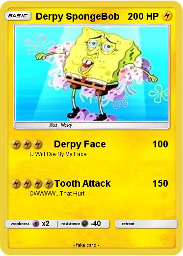 Pokemon Derpy SpongeBob