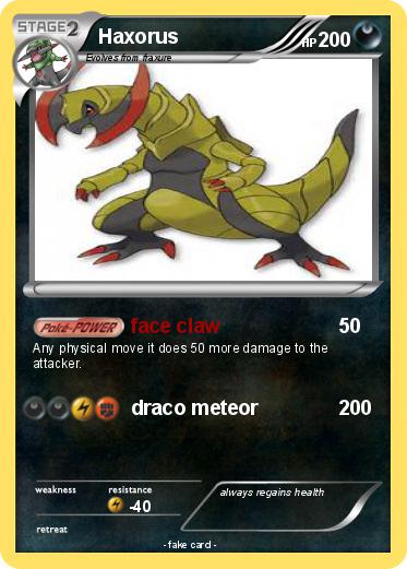 Pokemon Haxorus