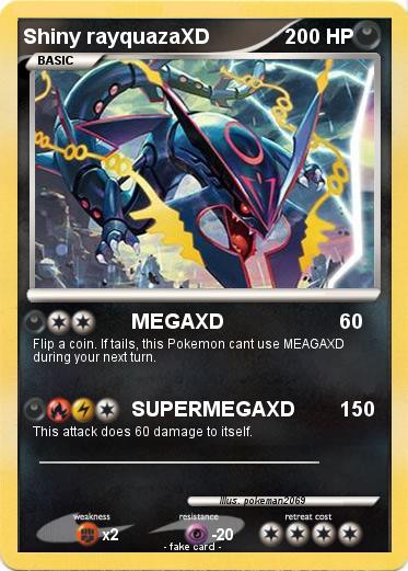 Pokemon Shiny rayquazaXD