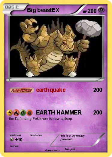 Pokemon Big beastEX