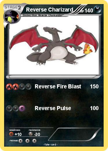 Pokemon Reverse Charizard