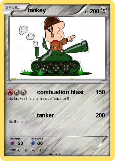 Pokemon tankey